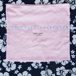 NWOT Kate Spade Pink Drawstring Dust Bag